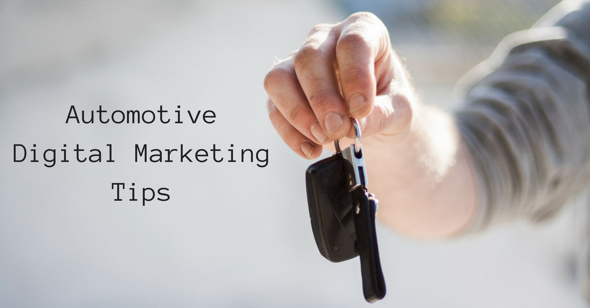 5 Automotive Digital Marketing Tips